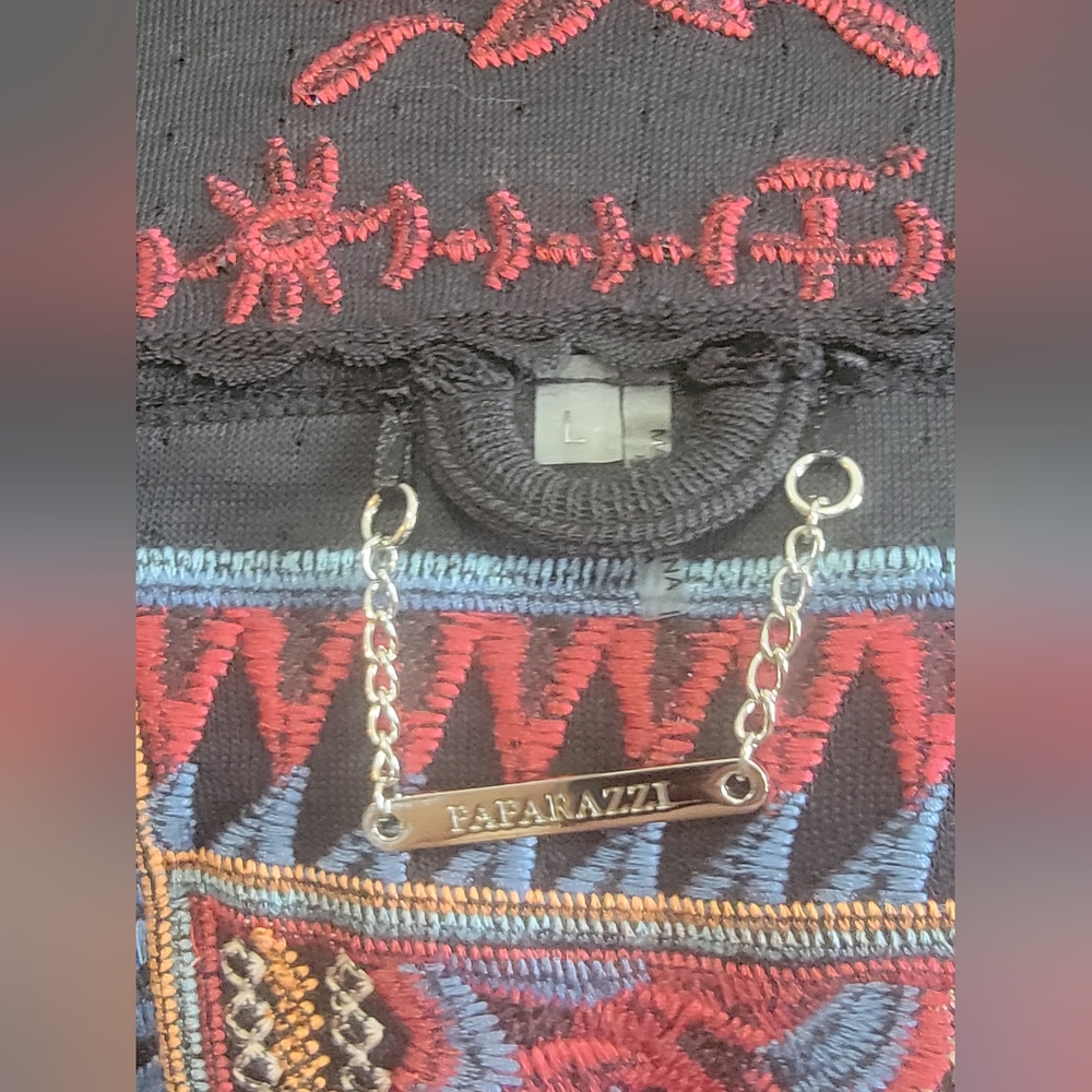 Cotton Embroidered Coat/Wrap/Jacket ☆ Boho - Picture 8 of 8